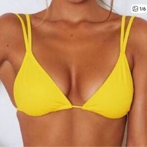 White Fox Santa Monica Bikini Top